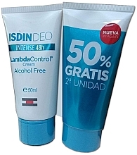 Kup PRZECENA! Zestaw - Isdin Lambda Control Deodorant Cream Duo (deo/2x50 ml) *