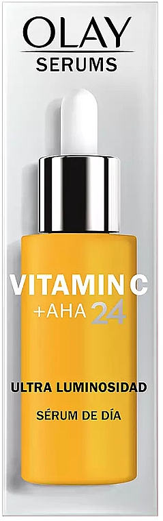 Serum do twarzy na dzień z witaminą C - Olay Vitamin C + AHA24 Day Serum — Zdjęcie N2