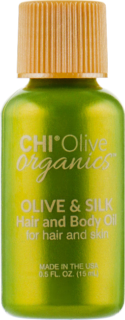 Olejek do włosów i ciała - Chi Olive Organics Olive & Silk Hair and Body Oil — Zdjęcie N3