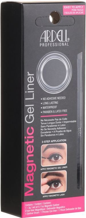 Magnetyczny eyeliner żelowy - Ardell Magnetic Gel Eyeliner