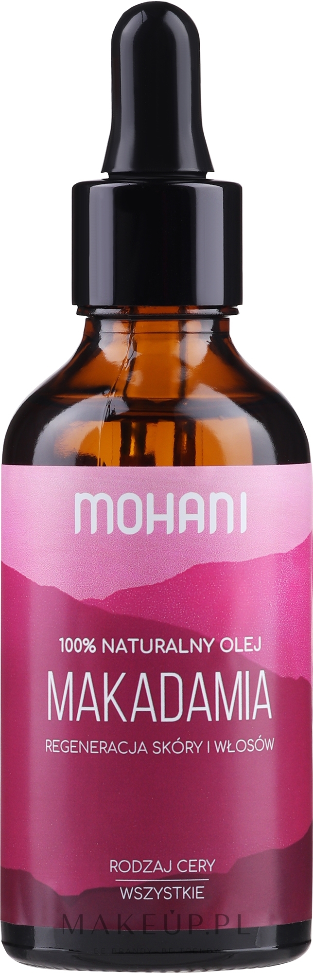 Olej makadamia Regeneracja skóry i włosów - Mohani Macadamia Oil — Zdjęcie 50 ml
