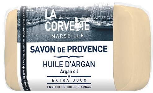Mydło w kostce z olejem arganowym - La Corvette Provence Soap Argan Oil — Zdjęcie N1