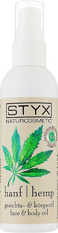 Konopny olejek do twarzy i ciała - Styx Naturcosmetic Hanf Face & Body Oil — Zdjęcie N2