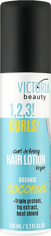 Lotion do włosów kręconych - Victoria Beauty 1,2,3! Curls! Hair Lotion — Zdjęcie N1