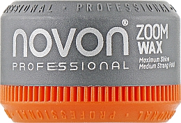 Średnio utrwalająca pomada do włosów - Novon Professional Zoom Wax Medium Hold — Zdjęcie N1