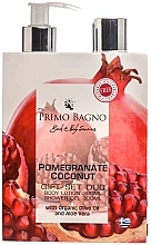 Kup Zestaw - Primo Bagno Pomegranate Coconut Gift Set Duo (b/lot/300ml + sh/gel/300ml)