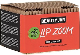 Cukrowy peeling do ust - Beauty Jar Lip Zoom Hot Lip Scrub — Zdjęcie N2