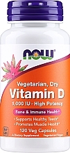 Witamina D w kapsułkach - Now Foods Vitamin D 1000 Iu High Potency Capsules — Zdjęcie N1