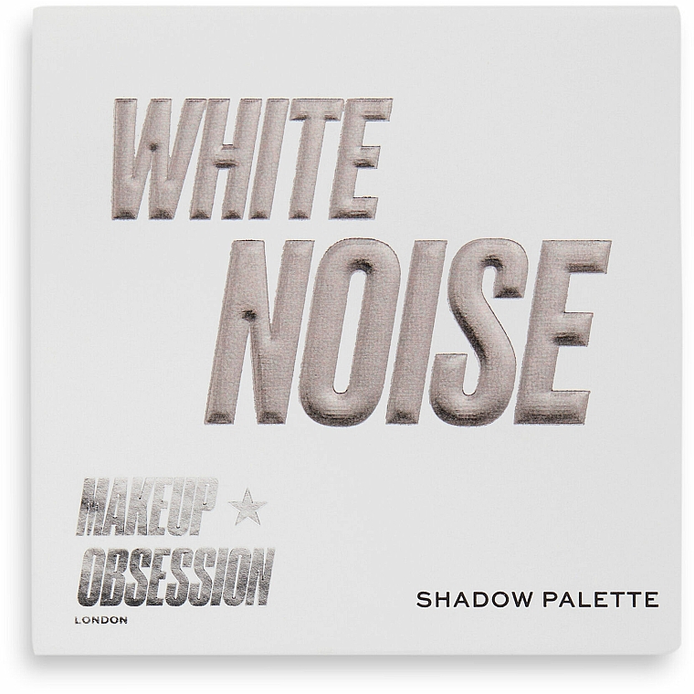 Paleta cieni do powiek - Makeup Obsession White Noise Eyeshadow Palette — Zdjęcie N2