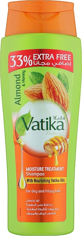 Nawilżający szampon do włosów - Dabur Vatika Sweet Almond Shampoo — Zdjęcie N5