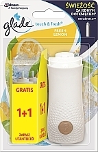 Mini odświeżacz powietrza w sprayu - Glade Touch & Fresh Fresh Lemon — Zdjęcie N1