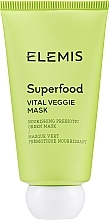 Energetyzująca maska odżywcza rozjaśniająco-wygładzająca - Elemis Superfood Vital Veggie Mask — Zdjęcie N2