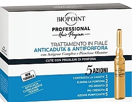 Kup Ampułki przeciw łupieżowi i wypadaniu włosów dla mężczyzn - Biopoint Anticaduta & Antiforfora Trattamento In Fiale