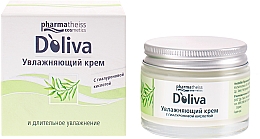 Nawilżający krem do twarzy z kwasem hialuronowym - D'oliva Pharmatheiss Cosmetics Hydro Body Care — Zdjęcie N4