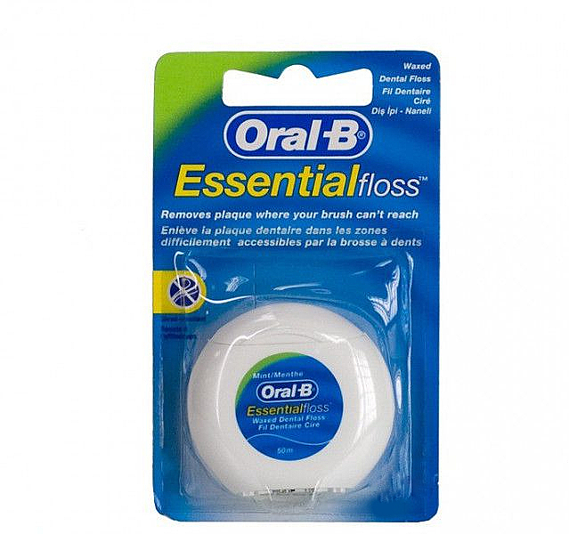 PREZENT! Nić dentystyczna Mięta - Oral-B Essential Floss — Zdjęcie N1