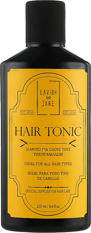 Tonik do stylizacji włosów dla mężczyzn - Lavish Care Hair Tonic — Zdjęcie N1