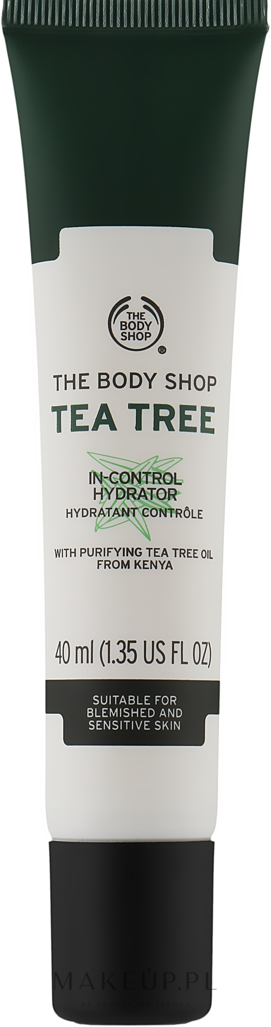 Nawilżający krem ​​do twarzy - The Body Shop Tea Tree In-control Hydrator — Zdjęcie 40 ml