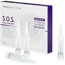 Kup Antyoksydacyjne serum do twarzy w ampułkach - Singuladerm S.O.S. Detox-Pollution