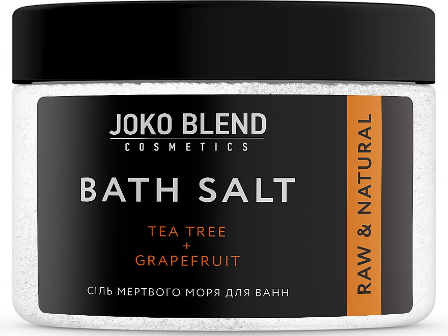 Sól do kąpieli z Morza Martwego Drzewo herbaciane i Grejpfrut - Joko Blend Bath Salt — Zdjęcie N1