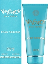 Versace Dylan Turquoise Body Gel - Perfumowany żel do ciała — Zdjęcie N2