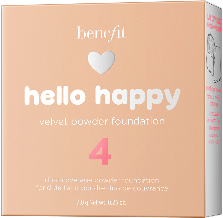 Podkład w pudrze do twarzy - Benefit Hello Happy Velvet Powder Foundation — Zdjęcie N6