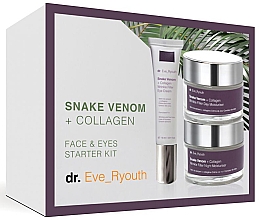 Kup Zestaw - Dr. Eve_Ryouth Snake Venom + Collagen Starter Set Limited Edition (d/cr/50ml + night/cr50ml + eye/cr/15ml)