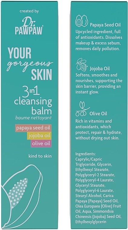 Balsam oczyszczający - Dr. PAWPAW Your Gorgeous Skin 3in1 Cleansing Balm — Zdjęcie N3