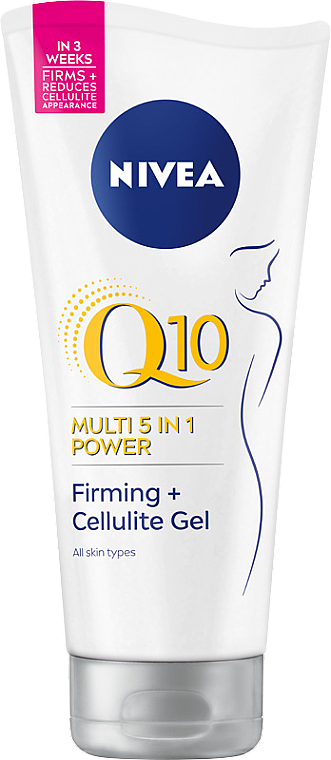Antycellulitowy żel-krem do ciała z ekstraktem z lotosu - NIVEA Q10 PLUS Firming Anti-Cellulite Body Gel-Cream