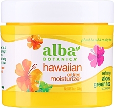 Kup Delikatny krem nawilżający Aloes i zielona herbata - Alba Botanica Natural Hawaiian Oil Free Moisturizer Refining Aloe & Green Tea