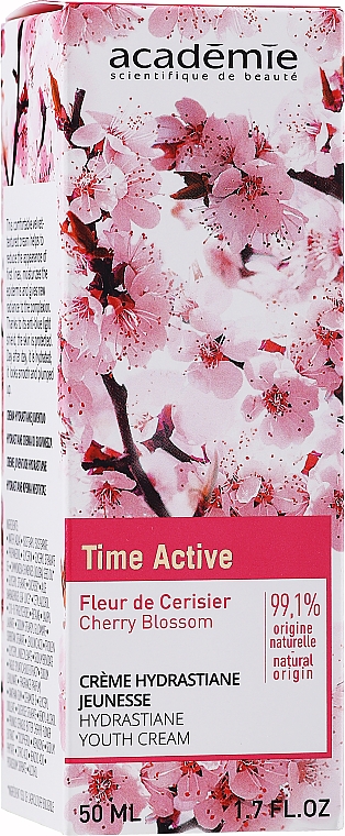Odmładzający krem nawilżający do twarzy - Académie Time Active Cherry Blossom Jeunesse Hydrastiane Youth Cream — Zdjęcie N2