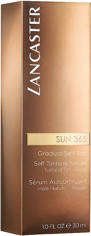 Serum brązujący w naturalnym kolorze do twarzy - Lancaster Sun 365 Gradual Self Tan Serum — Zdjęcie N3