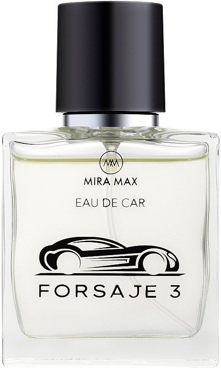 Odświeżacz powietrza do samochodu - Mira Max Eau De Car Forsaje 3 Perfume Natural Spray For Car Vaporisateur — Zdjęcie N2