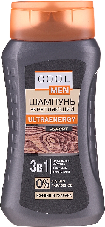 Wzmacniający szampon do włosów dla mężczyzn - Cool Men — Zdjęcie N1