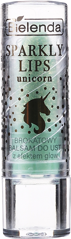 Brokatowy balsam do ust - Bielenda Sparkly Lips Unicorn — Zdjęcie N2