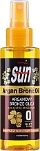 Olejek do opalania bez filtrów - Vivaco Sun Argan Bronz Oil — Zdjęcie N1