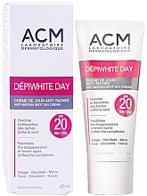 Kup SPF 20 krem na dzień przeciw brązowym plamom 2 w 1 - ACM Laboratoires Depiwhite Day Cream SPF 20