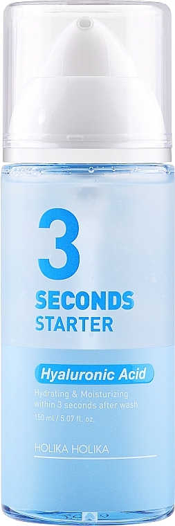 Starter z kwasem hialuronowym - Holika Holika 3 Seconds Starter Hyaluronic Acid — Zdjęcie N1