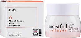 Krem do twarzy z kolagenem - Etude Moistfull Collagen Cream — Zdjęcie N2
