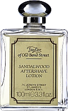 Kup Taylor Of Old Bond Street Sandalwood Aftershave Lotion Alcohol-Based - Lotion po goleniu