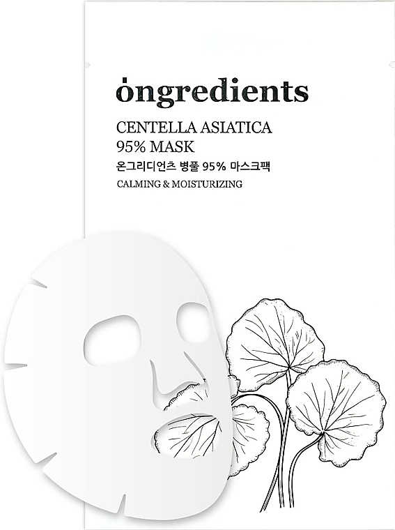 Maseczka do twarzy - Ongredients Centella Asiatica 95% Mask — Zdjęcie N1