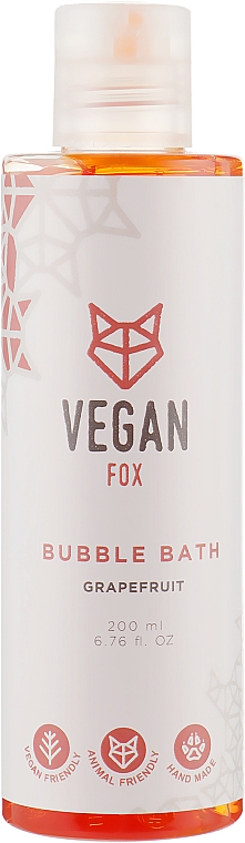 Pianka do kąpieli Grejpfrut - Vegan Fox