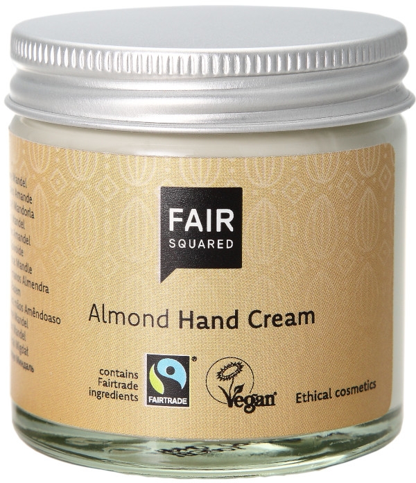 Organiczny krem do rąk z olejem z migdałów - Fair Squared Almond Hand Cream  — Zdjęcie N1