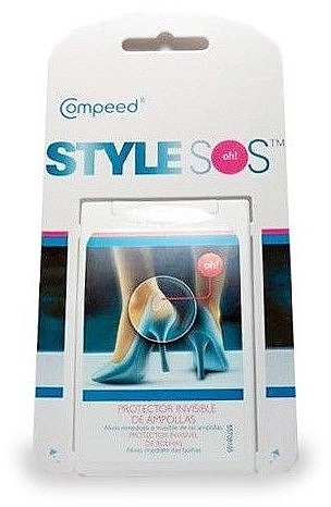 Niewidoczne plastry na stopy, 5 szt. - Compeed Style Sos Protector Invisible — Zdjęcie N1