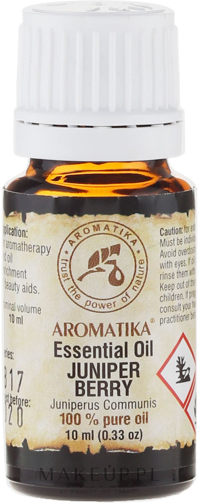 100% naturalny olejek jałowcowy - Aromatika — Zdjęcie 10 ml