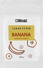 Kup Cukrowy peeling do rąk i ciała Banan - Courage Banana Hands & Body Sugar Scrub (uzupełnienie)
