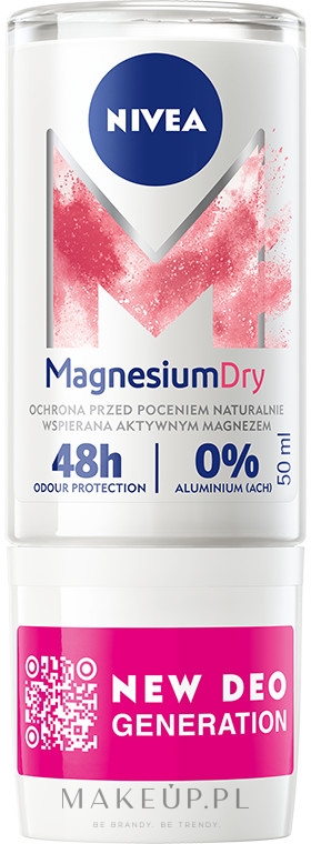 Dezodorant w kulce - NIVEA Femme Magnesium Dry Care Deodorant — Zdjęcie 50 ml