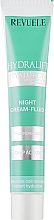 Przeciwzmarszczkowy krem-fluid do twarzy na noc - Revuele Hydralift Hyaluron Night Cream Fluid — Zdjęcie N1