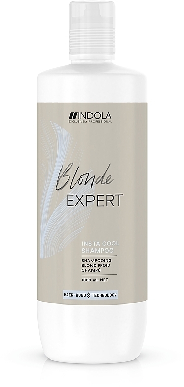 Szampon dla chłodnych odcieni włosów blond - Indola Blonde Expert Insta Cool Shampoo — Zdjęcie N2