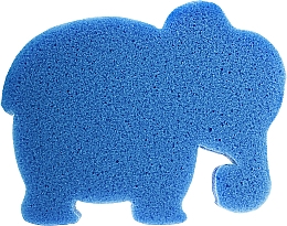 Kup Gąbka do kąpieli dla dzieci, niebieski słoń - Grosik Camellia Bath Sponge For Children