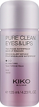 Kup Dwufazowy płyn do demakijażu - Kiko Milano Pure Clean Eyes & Lips